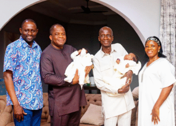 A Testament of Faith: Rev. Andrews Nelson Awintia and Wife Welcome Twins After 20 Years