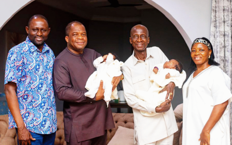 A Testament of Faith: Rev. Andrews Nelson Awintia and Wife Welcome Twins After 20 Years